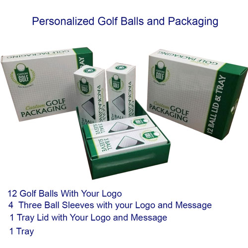 Personalized Golf Balls and Packaging